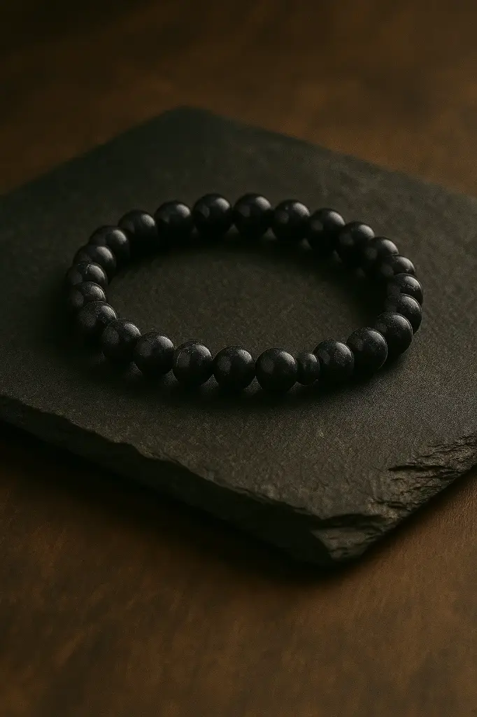 Black obsidian